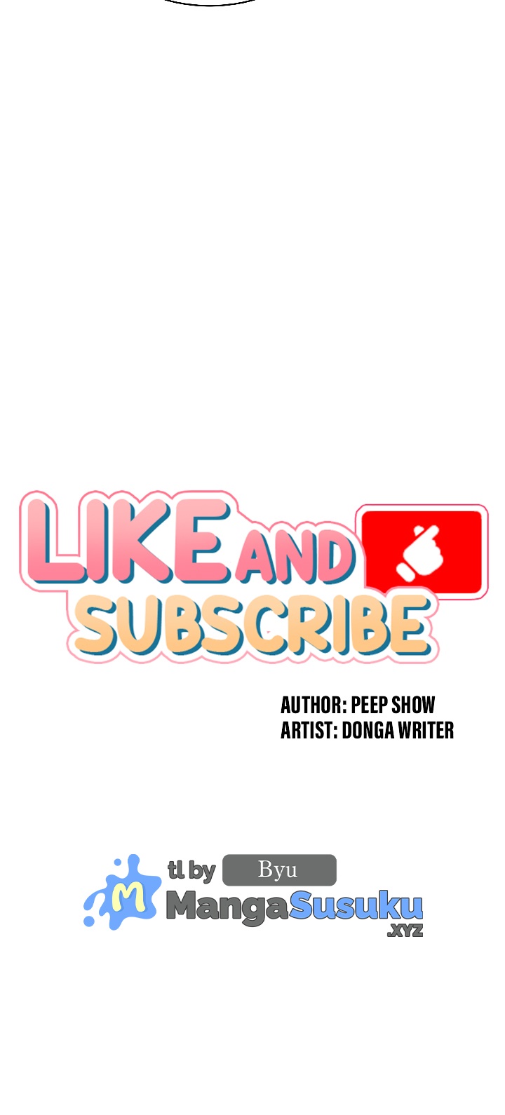 Like and Subscribe Chapter 27 page 0